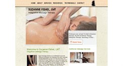 Desktop Screenshot of fishelmassagetherapy.com
